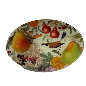 Michel Design Works Golden Pear Glass Soap Dish in Box House Gift